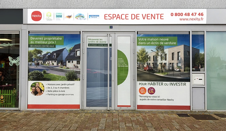 NEXITY : Campagne de lancement de programme de commercialisation immobilier - Agence Linéal