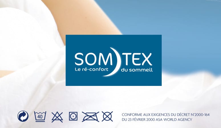 SOMTEX : Création de la marque et de son univers graphique - Agence Linéal