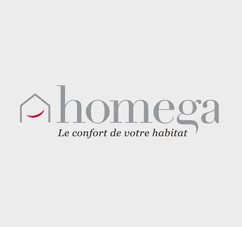 HOMEGA : Définition d’un nouveau positionnement résolument design et création des outils de lancement et promotion print et digitaux - Agence Linéal