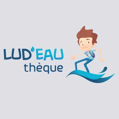 Création : Boite de jeux éducatif LUD’EAU THEQUE pour l'AGENCE DE L’EAU : Agence Linéal
